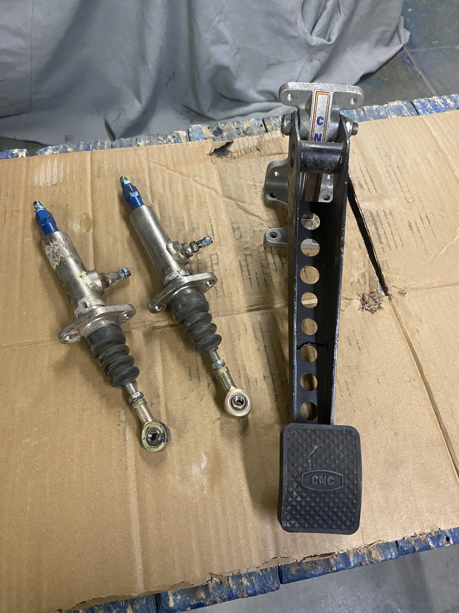 CNC Brake Pedal & Master Cylinders