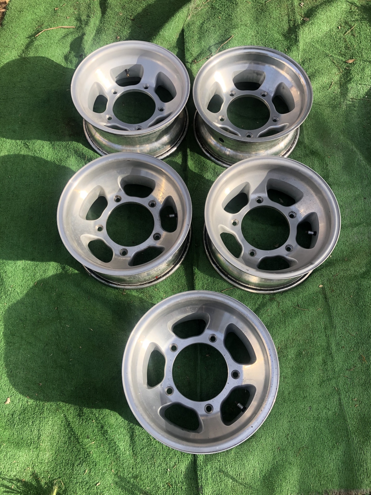 BTR aluminum wide 5 wheels 15x7